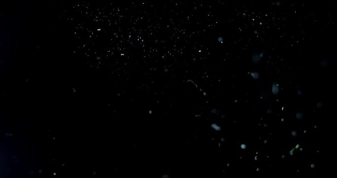Subtle Floating Particles Of Dust