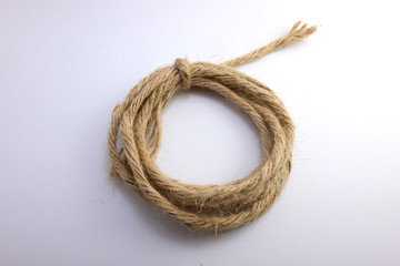 Bundle of jute rope
