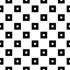 Seamless pattern with squares. Geometrical simple image.