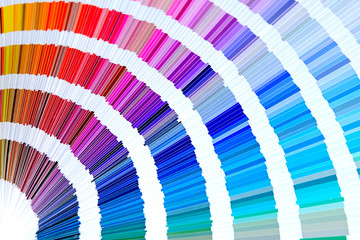Sample color catalog