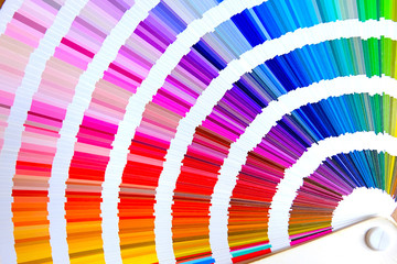 Fototapeta premium Sample color catalog