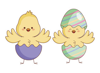 Happy farm animals cartoon