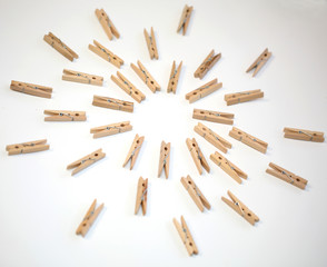 clothespins