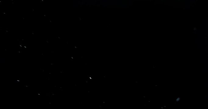 A Lot Of Dust Particles Overlay