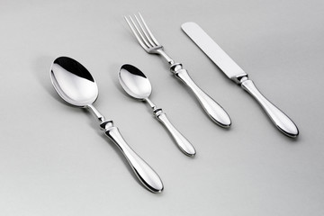 Silver cutlery