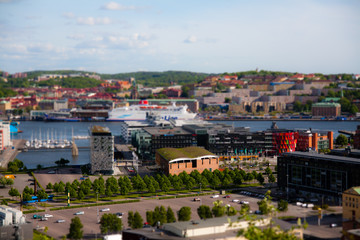 View of Lindholmen, Hisingen, Gothenburg