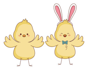 Happy farm animals cartoon