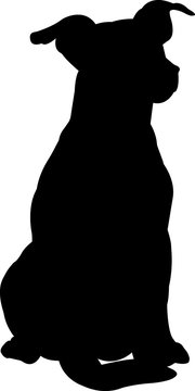 recommend clip art: Jack Russell Terrier 1 isolated vector silhouette