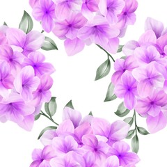 BEAUTIFUL WATERCOLOR FLORAL ROSE PATTERN FLOWER