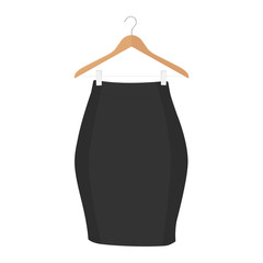 Skirt template collection, design fashion woman illustration - women skirt