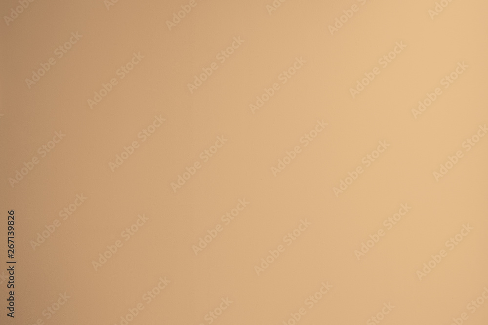 Wall mural soft creme color texture background in light beige tone with vignette
