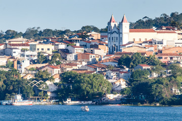 Church from Sao Francisco reaver Penedo Alagoas Brazil