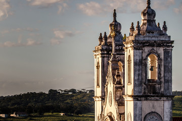 Church from Sao Francisco reaver Penedo Alagoas Brazil