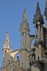 Naklejka na ściany i meble Reims, la cattedrale di Notre-Dame - Francia 