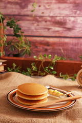 美味しそうなパンケーキ