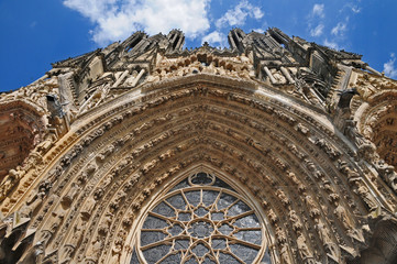Reims, la cattedrale di Notre-Dame - Francia	