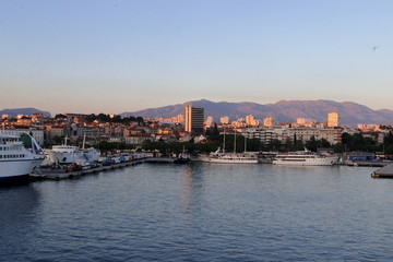 Obraz premium CIUDAD DE SPLIT - CROACIA
