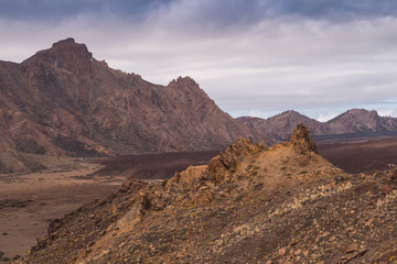 Volcano rocks at Teide National Park, Spain