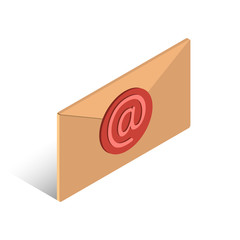 Envelope for web design.