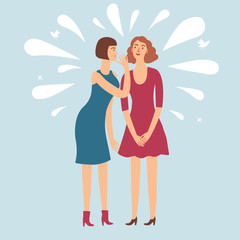 Cartoon gossip girls