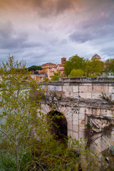 Tiber River Rome, Italy