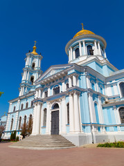 Fototapeta na wymiar Ancient Savior Transfiguration Cathedral. City Sumy, Ukraine
