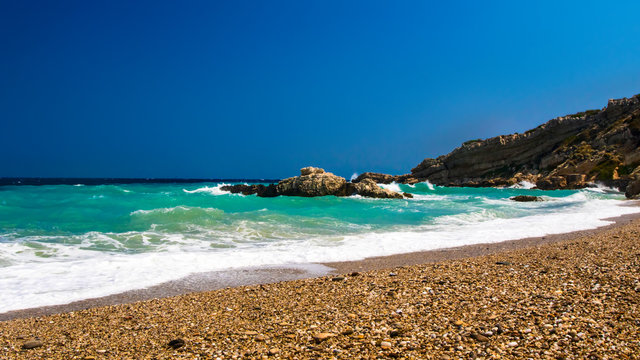 Samos island greece. 