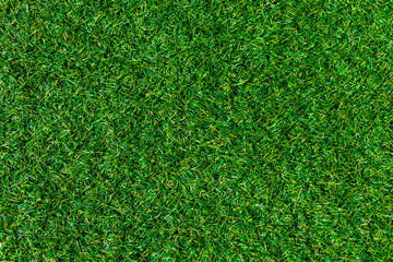 Fototapeta premium Top View Green Grass, Artificial Soccer Coverage, Field Or Lawn. Fake Grass Background For Playgrounds And Decoration.