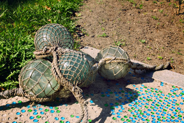 Glass stones. Crystal mineral natural rough colorful surface