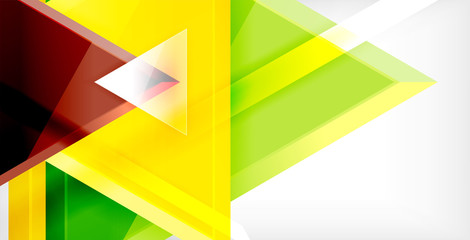 3d triangular vector minimal abstract background design, abstract poster geometric design