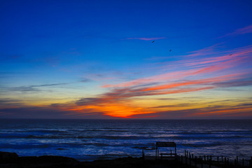 Fototapeta premium Almograve beach in Longueira