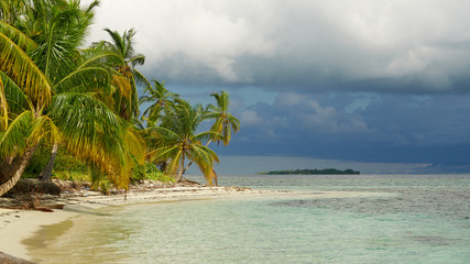 Uninhabited islands of archipelago San Blas, Panama