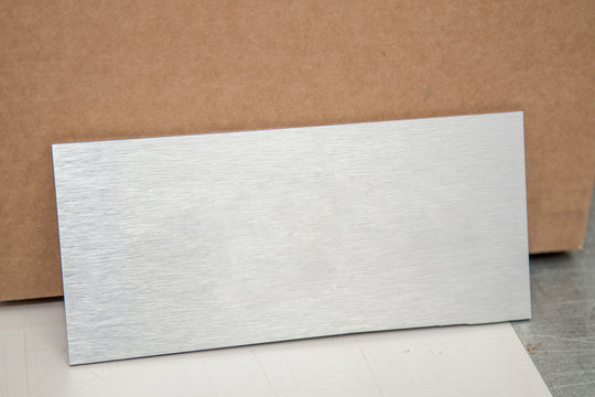 dibond plate	aluminum, chrome brushed pattern texture