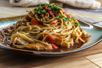 Italian Chicken Margherita Pasta