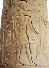 kom ombo, hieroglyph, egypt, africa, nubia, nile, ancient, site, african, detail, wall, stone, travel, ruin, architecture, temple, egyptian, column, old, kom, ptolemy, history, period, archeology, sig