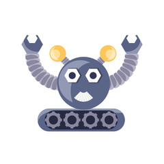 cartoon robot icon
