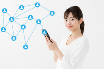 スマートフォン　ネットワーク
