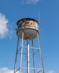 water tower that was constructed during World War II to supply water for ordinance plant in Central Illinois. The water tower is no longer being used