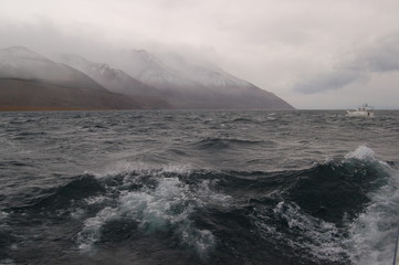 Baikal storm