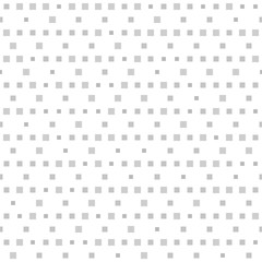 Gray square pattern. Seamless vector background