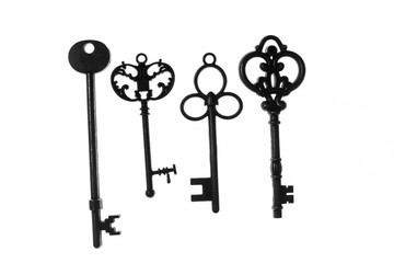 set of old keys
