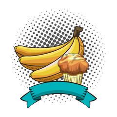 Fresh fruit nutrition healthy round frame