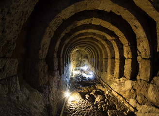 main dome of Nekromantio Situated close to ancient Ephyra Mesopotamos Preveza Greece