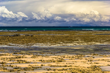 beach and blue sea