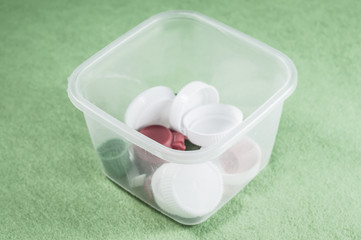 Plastic waste and its benefits. Enviroment protection.