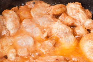 Cooking the perfect food for the athlete from chicken meat