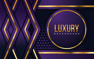 luxury purple background with overlap layer