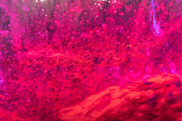 Car Passing through car wash at gas station