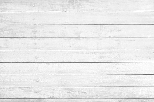 Old white or gray plank wall texture for background in horizontal seamless patterns