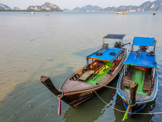 Fototapeta na wymiar long tail boat , Thailand